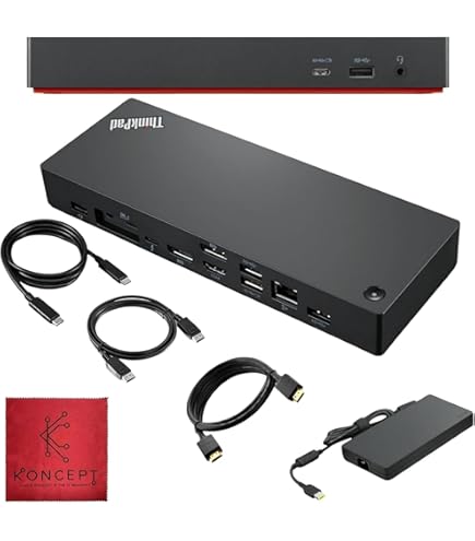 Amazon.com: Lenovo ThinkPad Thunderbolt 4 Workstation Dock